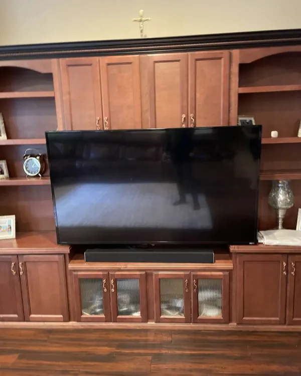 TV mounting project by Northwest Home Service