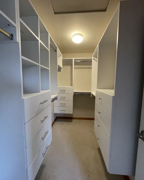Closets & storage project by Northwest Home Service