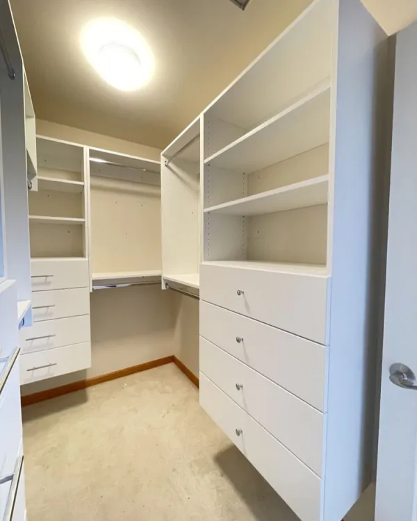 Closets & storage project by Northwest Home Service