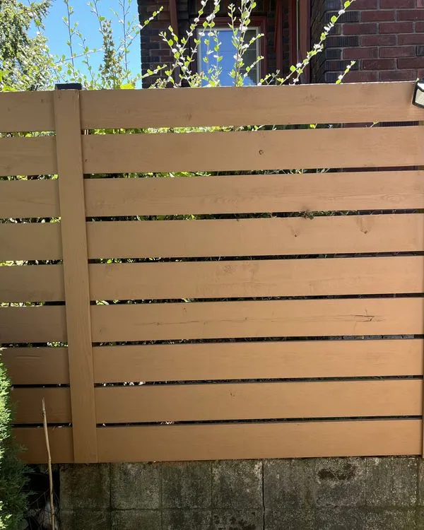Fences project by Northwest Home Service