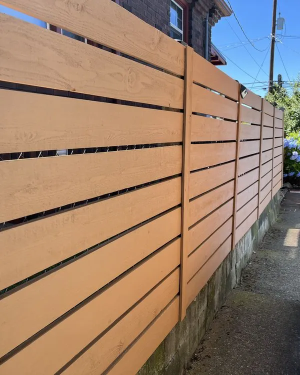 Fences project by Northwest Home Service